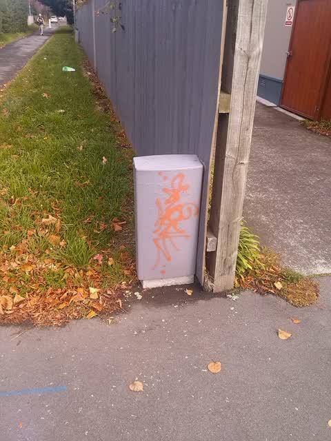Graffiti, a report photo