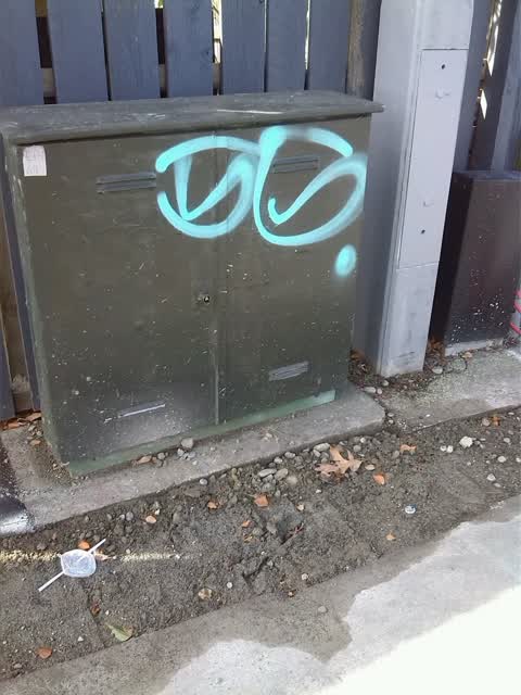 Graffiti, a report photo