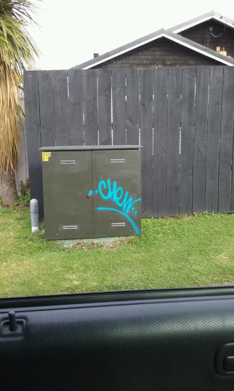 Graffiti, a report photo