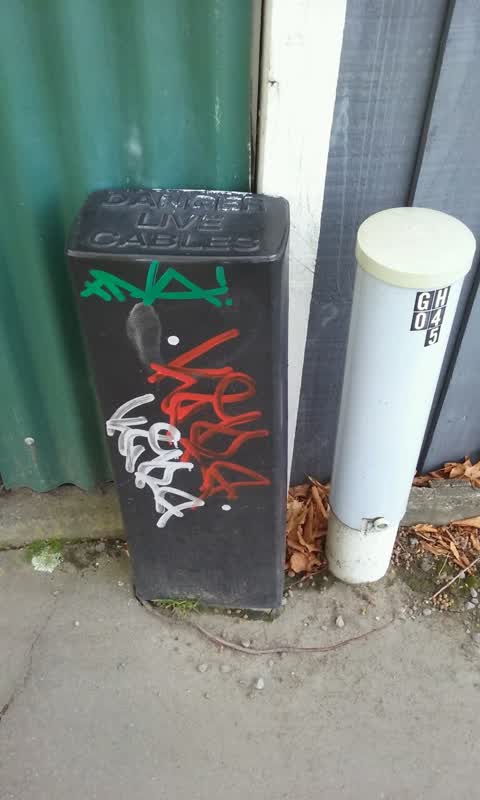 Graffiti, a report photo