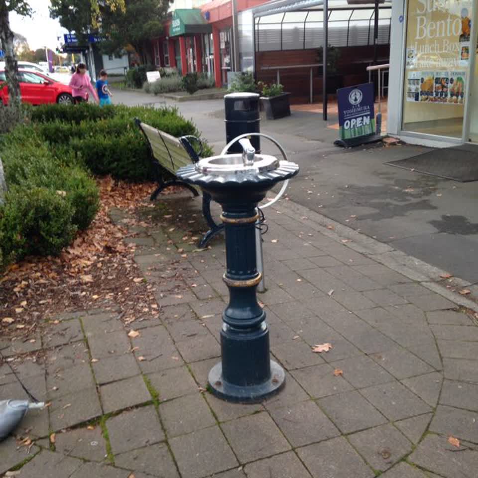 The photograph attached to this water supply report
