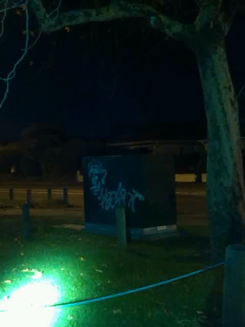 Graffiti, a report photo