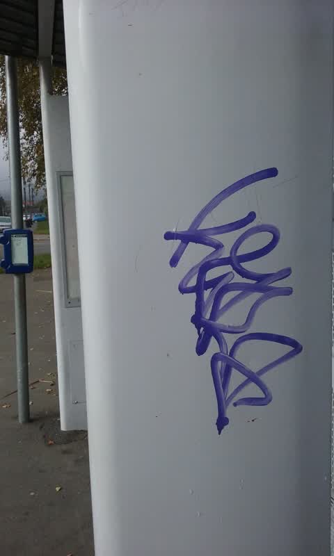 Graffiti — a report photo