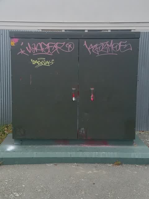 Graffiti, a report photo
