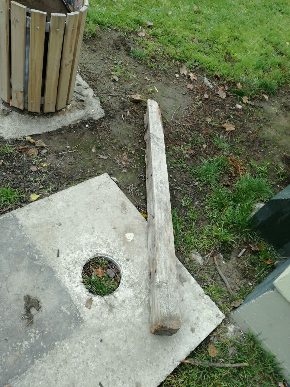 The photograph attached to this parks report