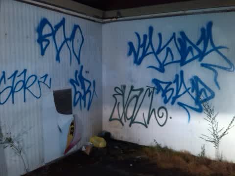 Graffiti, a report photo