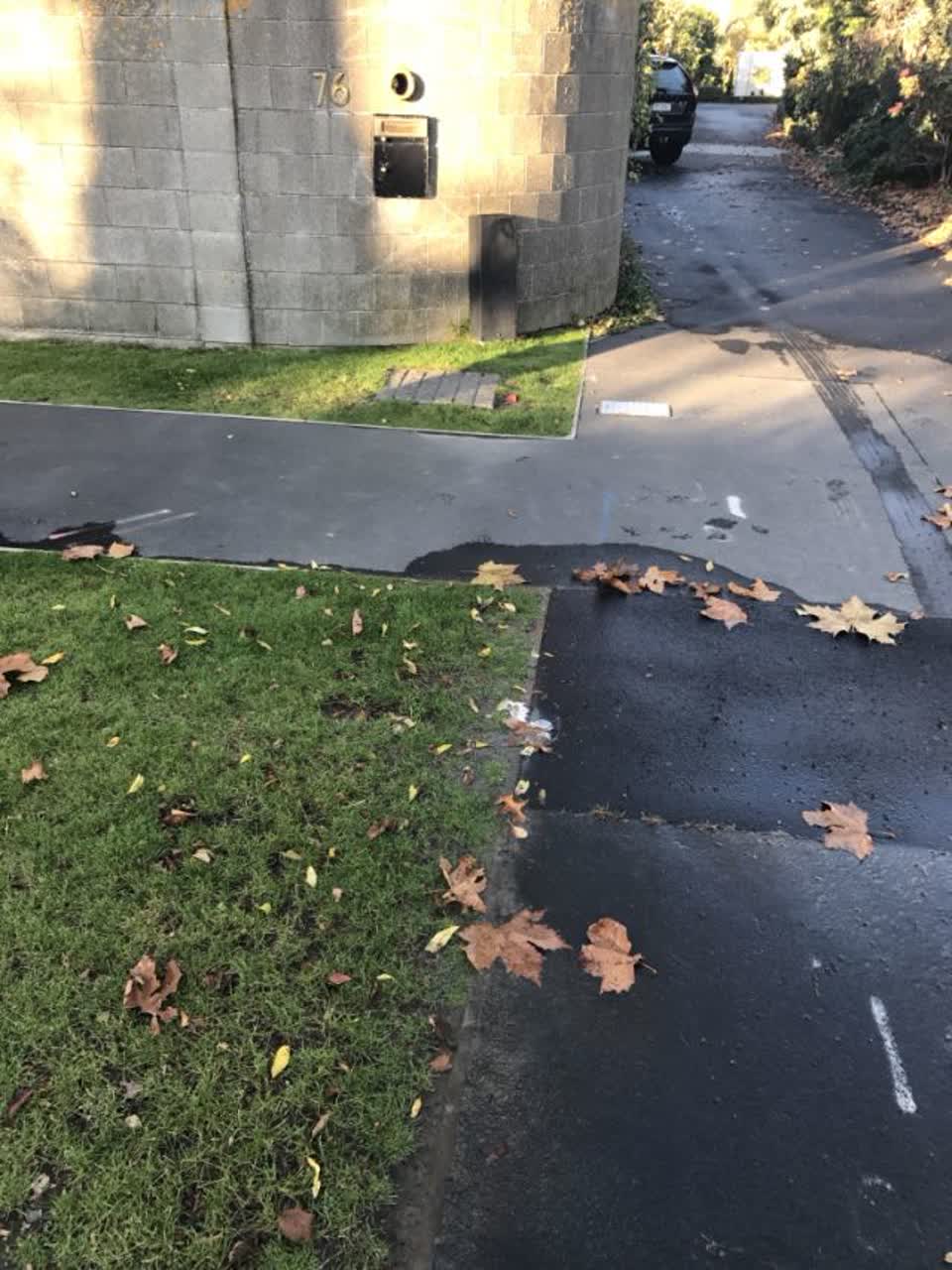 The photograph attached to this water supply report