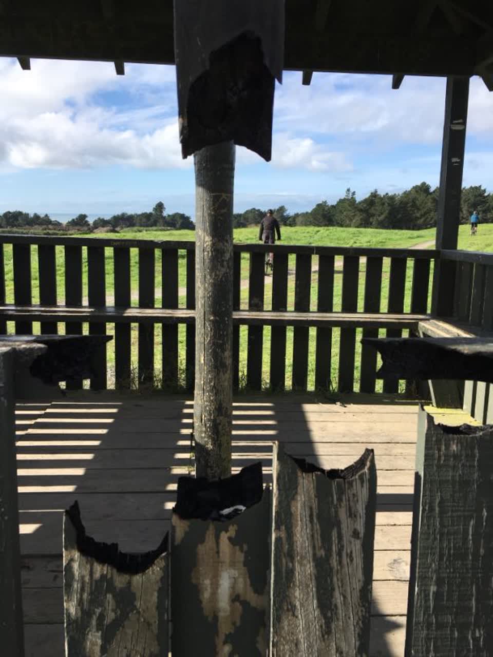 The photograph attached to this parks report