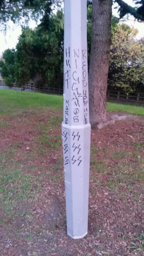 Graffiti, a report photo