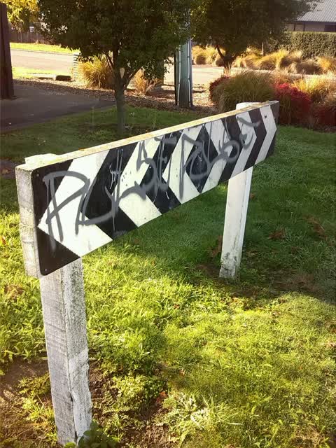Graffiti — a report photo