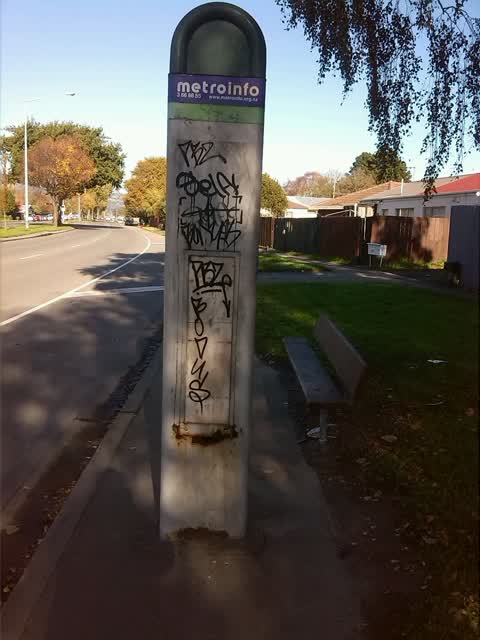 Graffiti, a report photo
