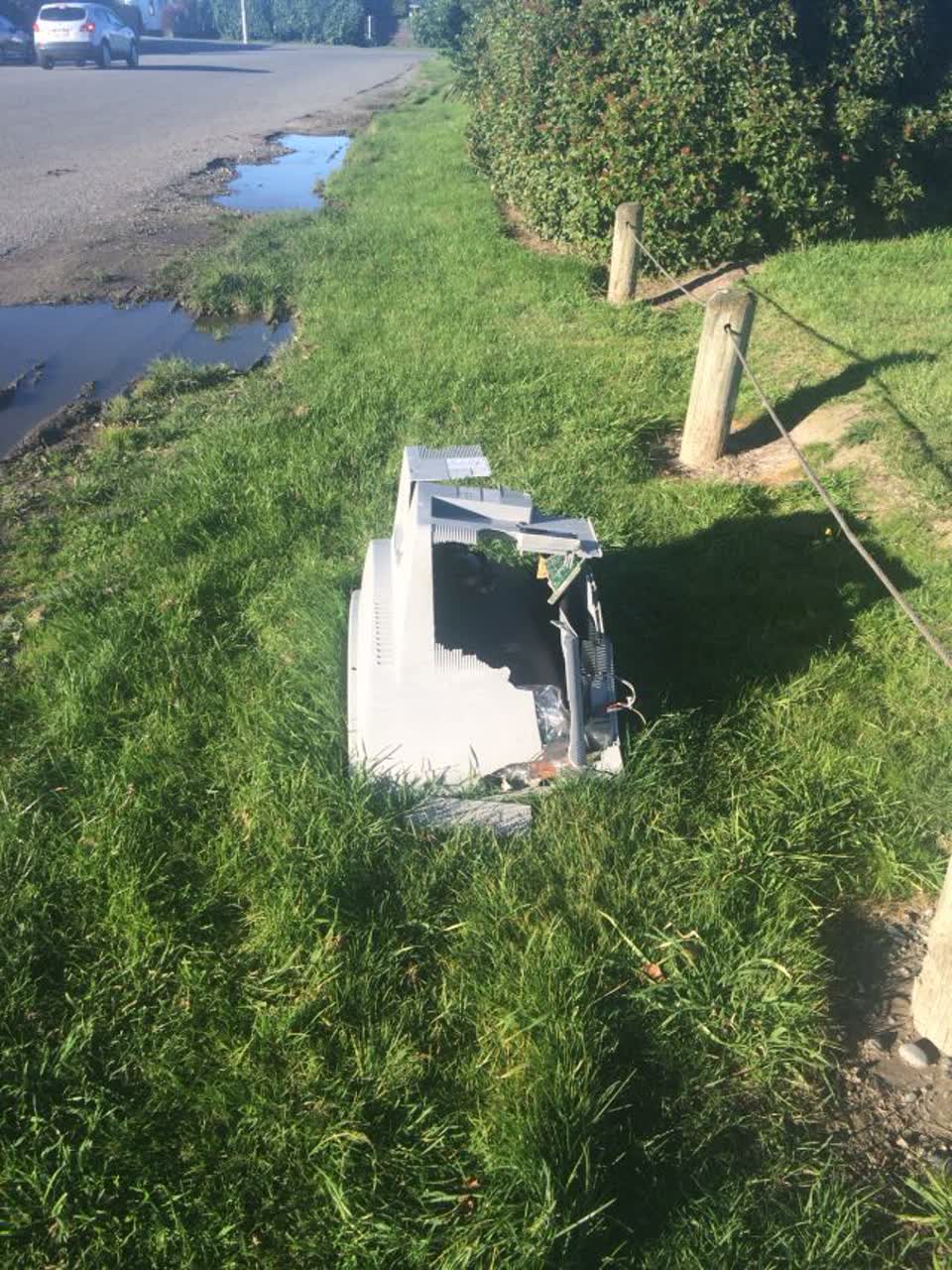 The photograph attached to this parks report