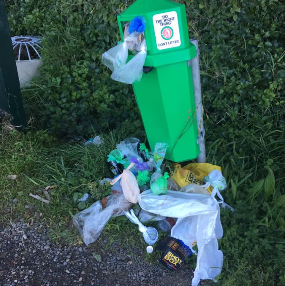 The photograph attached to this parks report