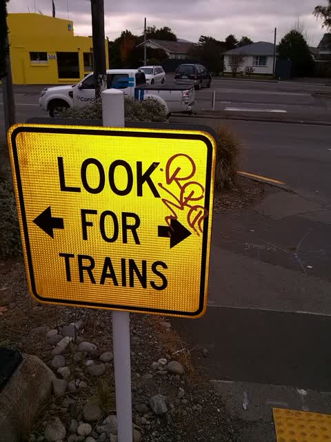 Graffiti, a report photo