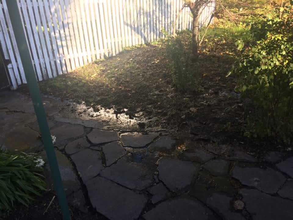 The photograph attached to this water supply report
