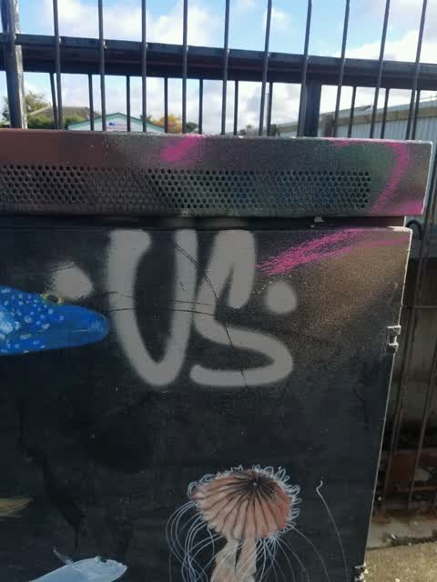 Graffiti, a report photo