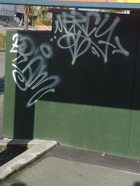 Graffiti, a report photo