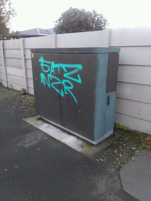 Graffiti, a report photo