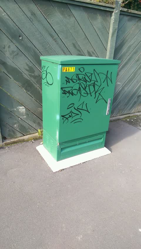 Graffiti, a report photo