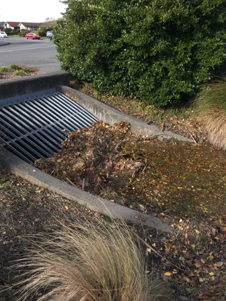 The photograph attached to this wastewater/stormwater report