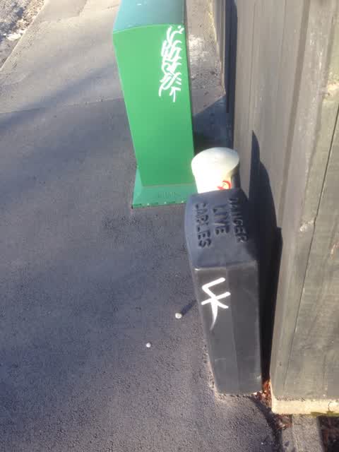 Graffiti, a report photo
