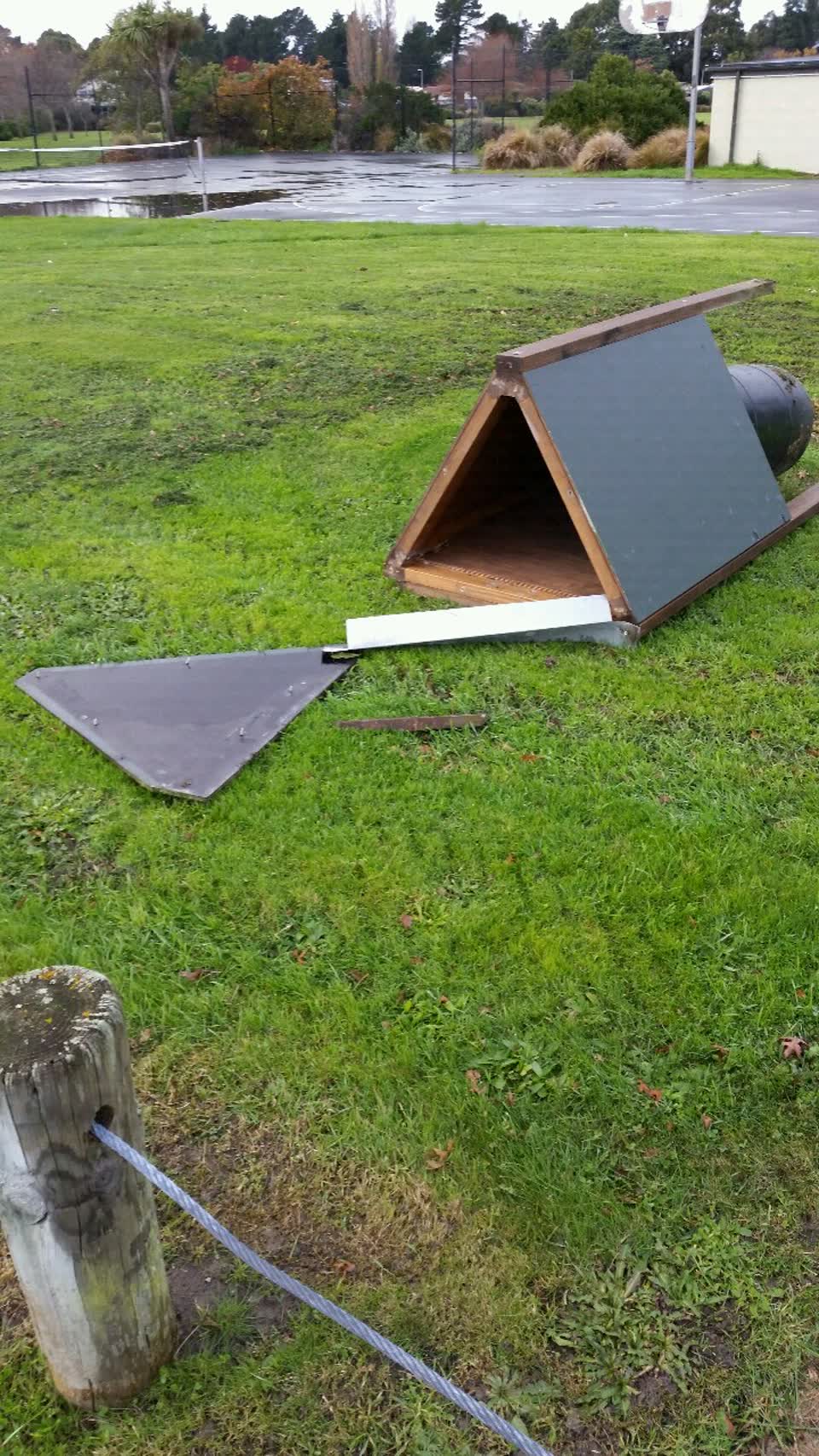 The photograph attached to this parks report
