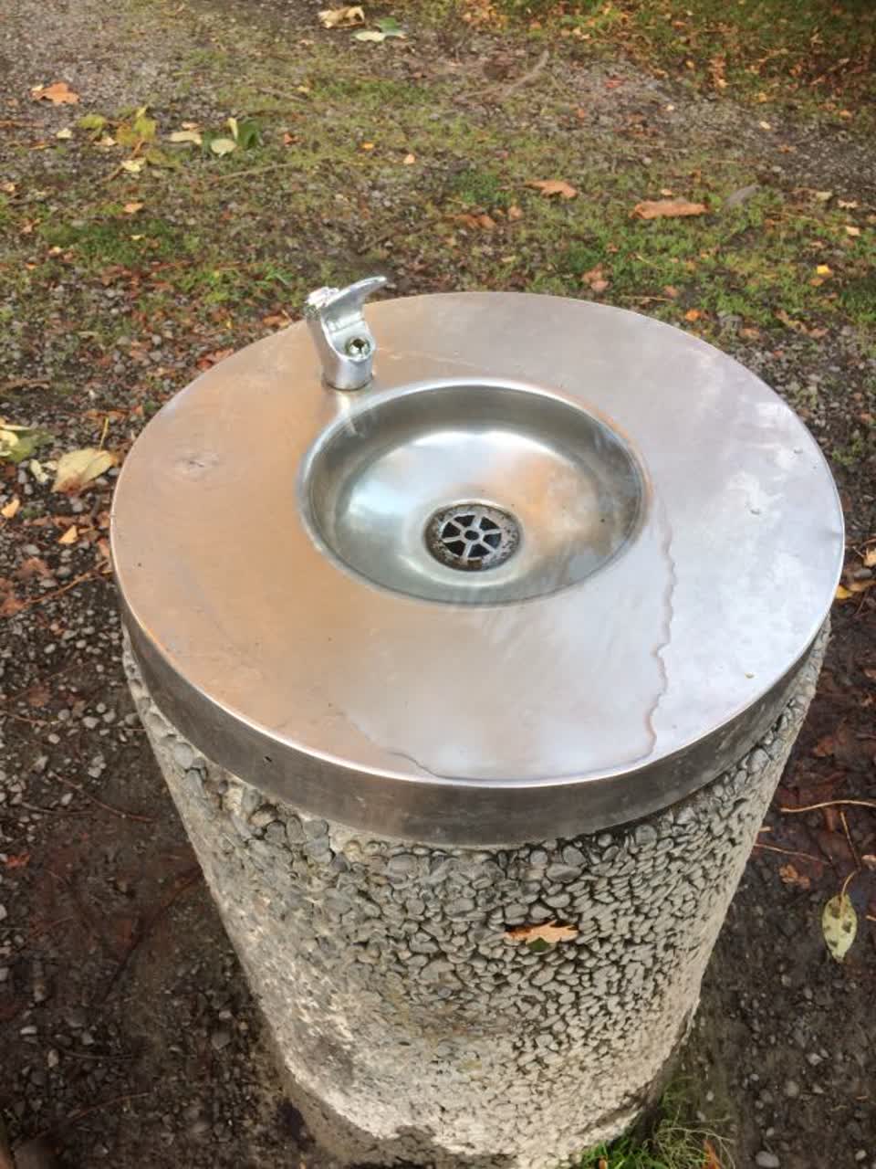 The photograph attached to this water supply report