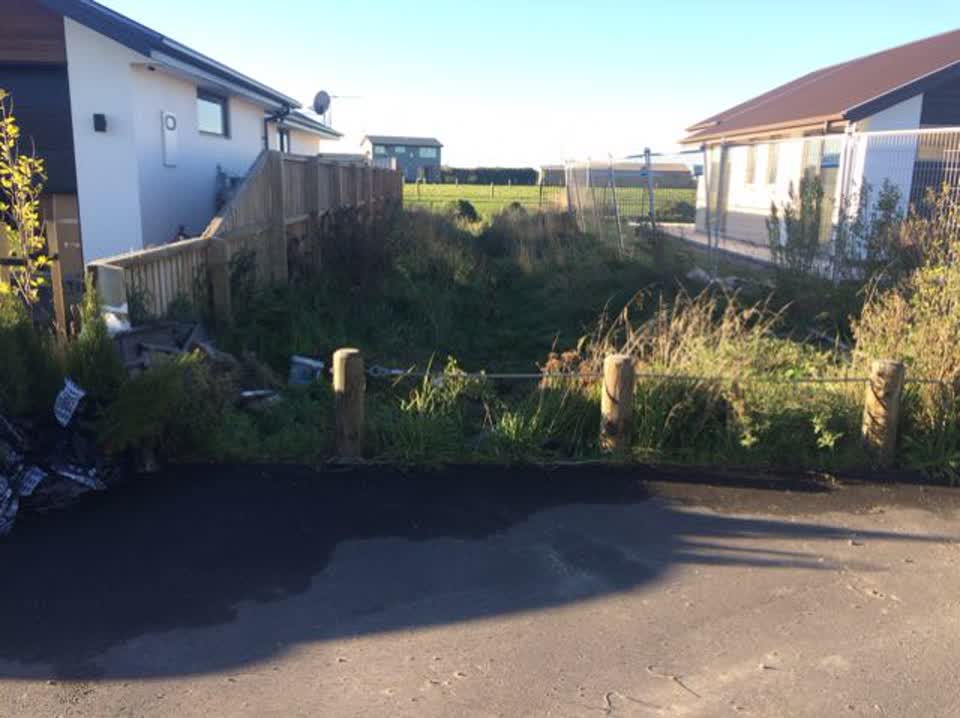 The photograph attached to this wastewater/stormwater report
