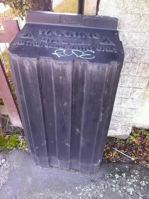 Graffiti, a report photo