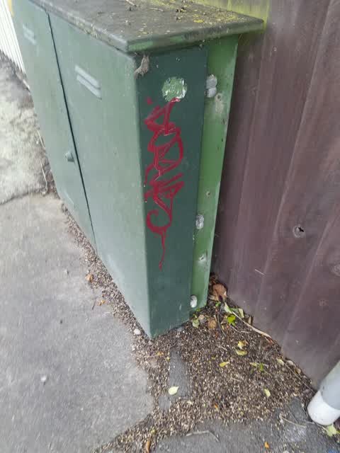 Graffiti, a report photo