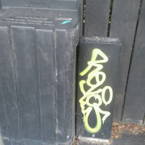Graffiti, a report photo