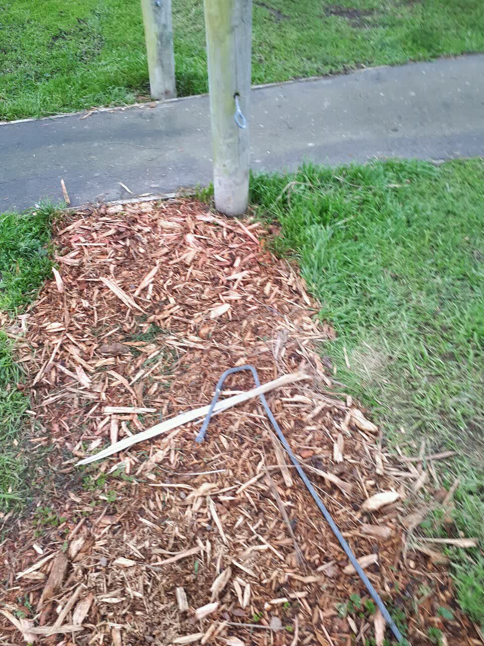 The photograph attached to this parks report