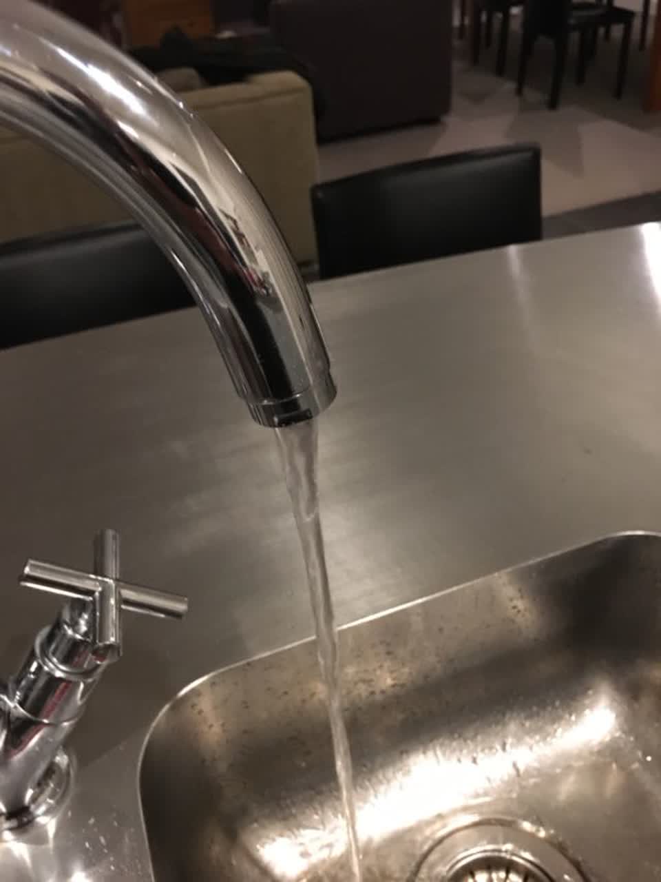 The photograph attached to this water supply report