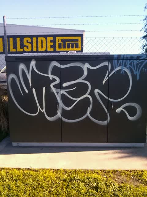 Graffiti, a report photo