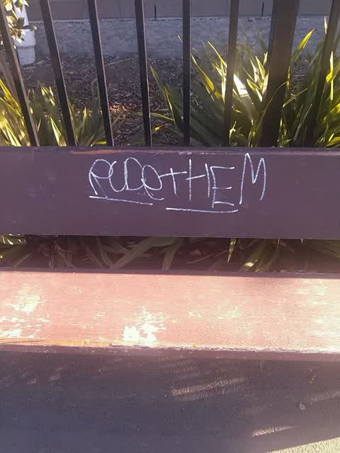 Graffiti, a report photo