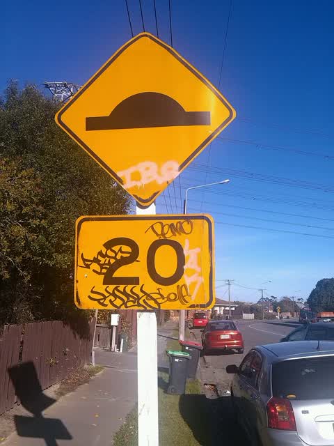 Graffiti, a report photo