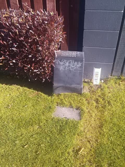 Graffiti, a report photo