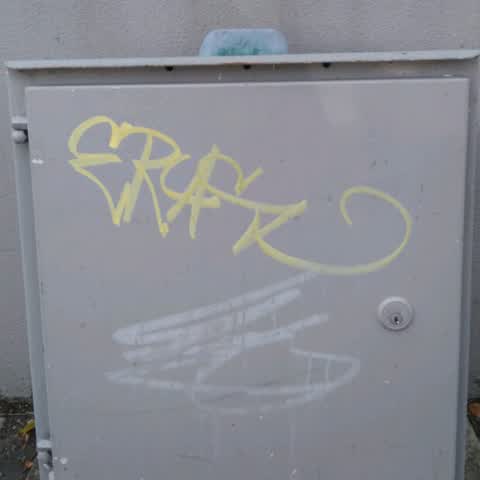 Graffiti, a report photo
