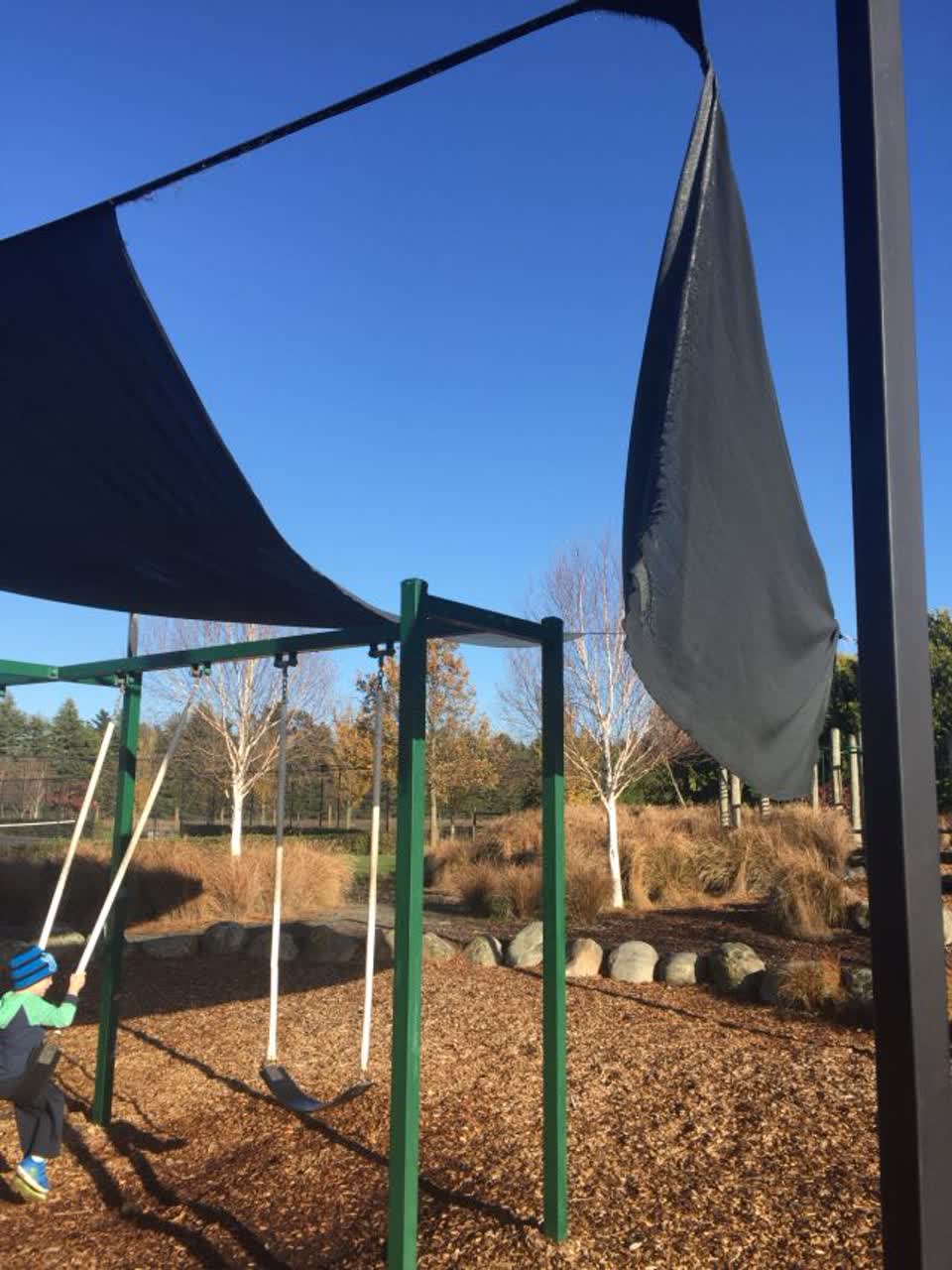 The photograph attached to this parks report