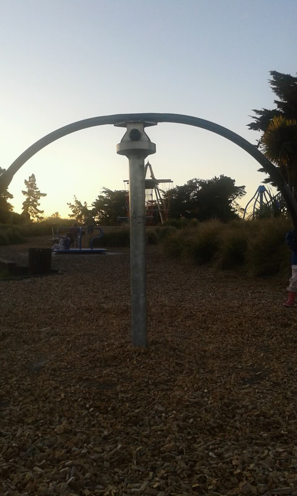 The photograph attached to this parks report