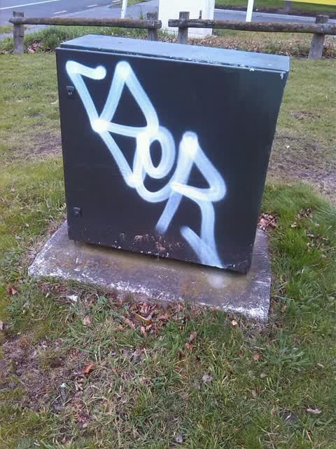 Graffiti — a report photo