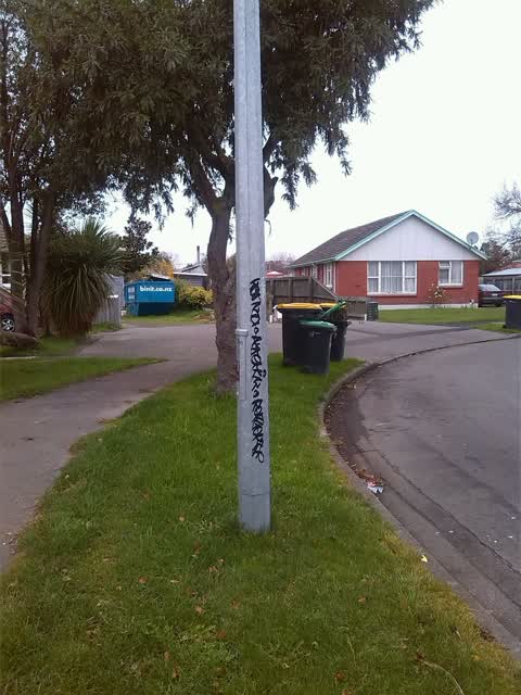Graffiti, a report photo