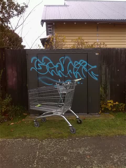 Graffiti, a report photo