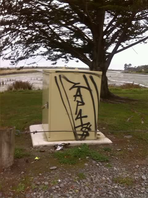 Graffiti, a report photo