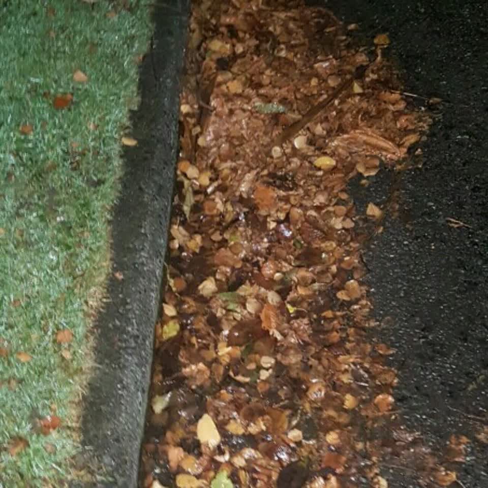 The photograph attached to this wastewater/stormwater report