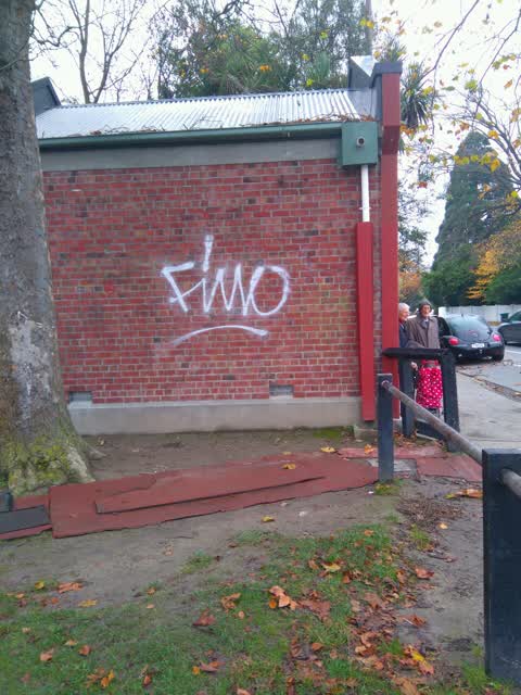 Graffiti, a report photo