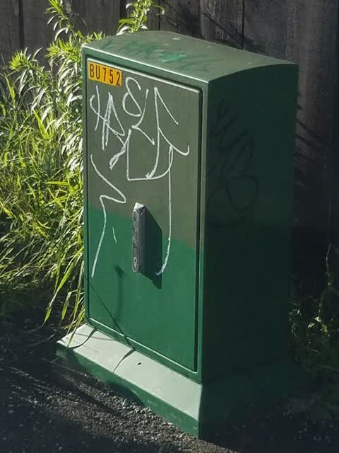 Graffiti, a report photo