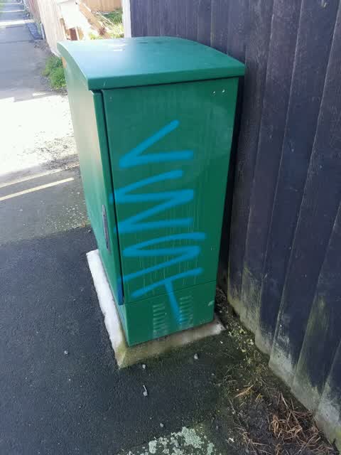Graffiti, a report photo