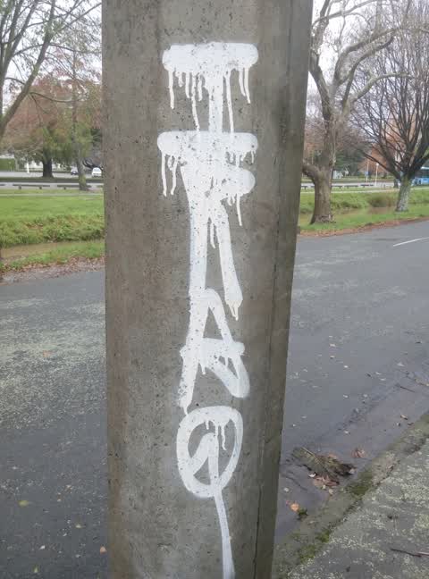 Graffiti, a report photo