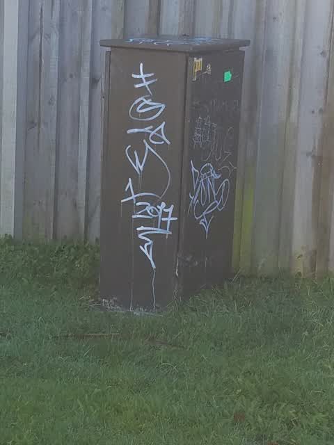 Graffiti, a report photo